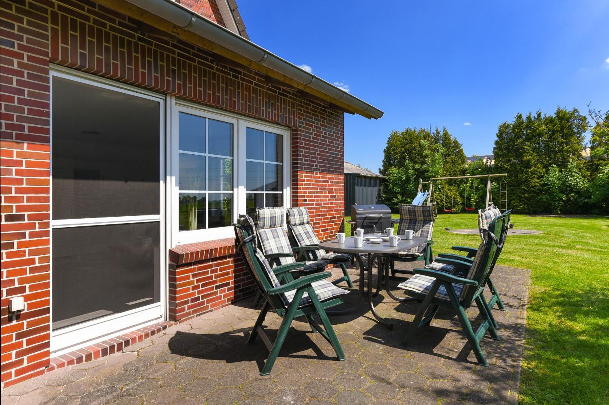 Ferienwohnungen Auf Dem Ferienhof Klein Husums Werdum Exterior foto